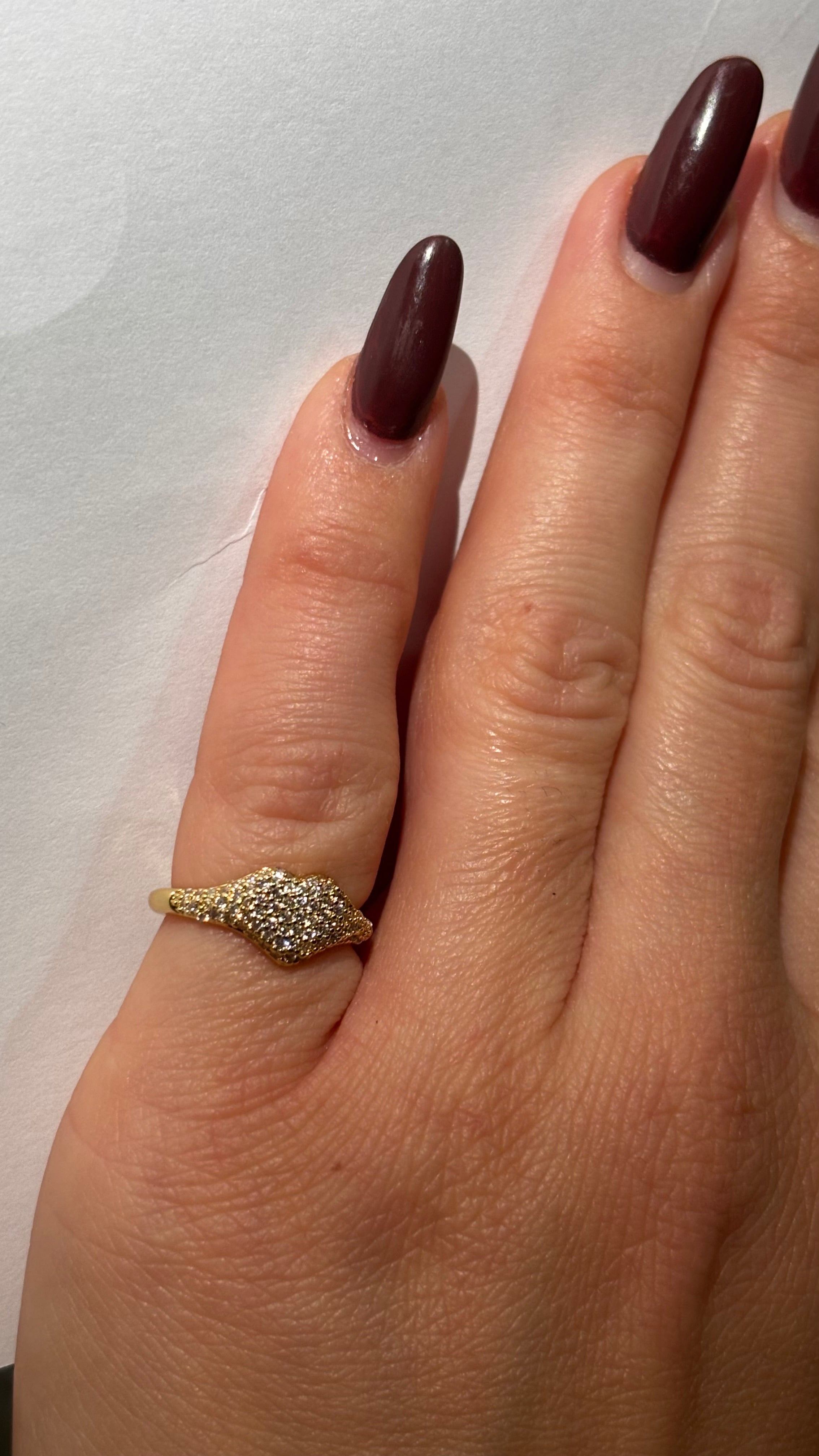 Anello cuoricino mignolo